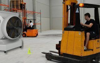Enfriador Evaporativo para Logística