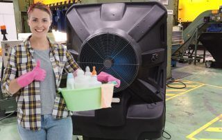 Limpieza Climatizador Evaporativo
