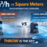 m³/h vs Square Meters in Evaporative Coolers: Why Air Throw Matters